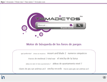 Tablet Screenshot of juegos.temadictos.org